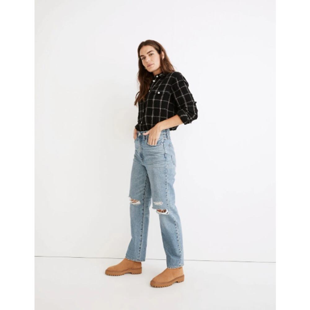 Madewell The Perfect Vintage Straight Jeans in Berrimore Wash Women's Size 27